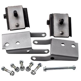 maXpeedingrods Engine Motor Mount Brackets for Dodge Conversion 1966-1972 B Body C Body
