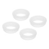 sourcing map 4Pcs Snap Rubber Grommet Hole Plug Mount Dia