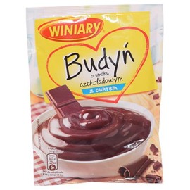 Winiary Chocolate Flavored Budyn 63g (Pack of 5)