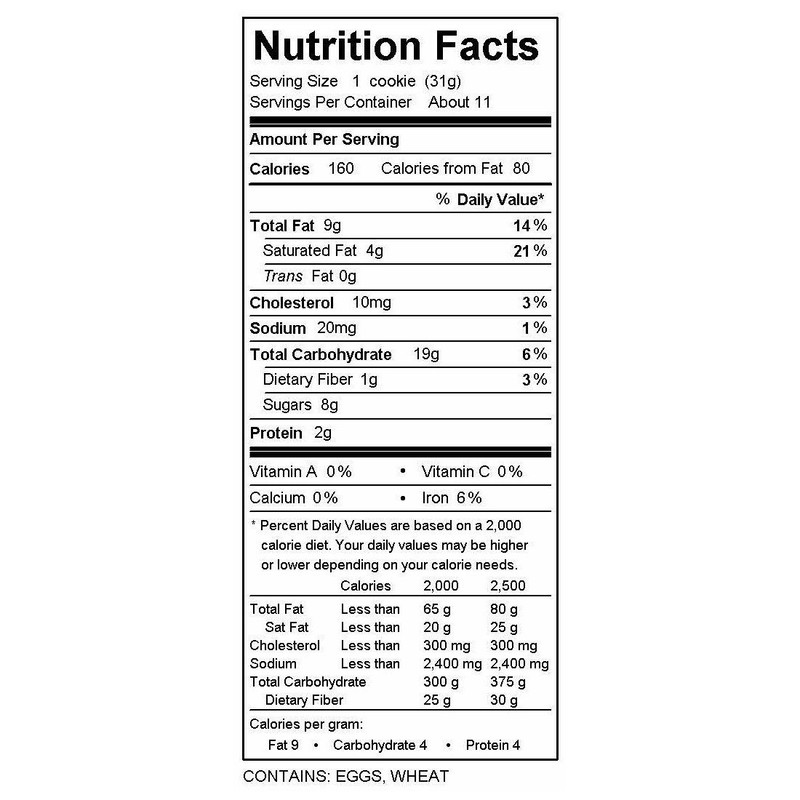 Green's Bakery Chocolate Chip Hamantashen, 2 Pack 12 oz. Buttery,