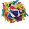 100 Hair Ties Pre pack elastic ponytail holder bands emi