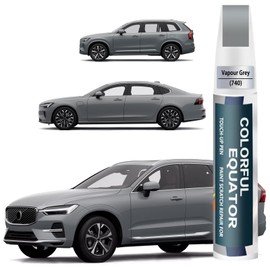 Vapour Grey(740) Touch Up Paint Compatible with Volvo, Car Paint Pen Scratch Repair Two-In-One Touch Up Paint, Premium Car Scratch Remover for Deep Scratches