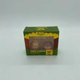 Holler and Glow x Panera Bread Lip Balm Collab Mac N Cheese & Bread Scented