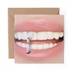 1 x Greeting Card Dental Teeth Whitening Dentist - Blank