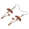 DALANE Acrylic Cute Mushroom Earrings Plants Hanging Fashion Jewellery Mushroom