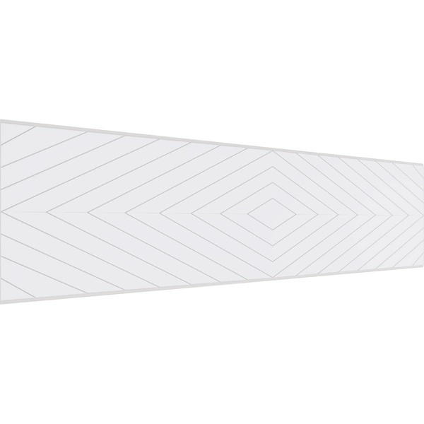 Ekena Millwork WPKP12X01X47NUV Wainscot Paneling, White