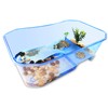 RYPET Turtle Tank Aquarium - Reptile Habitat, Turtle Habitat, Reptile