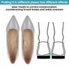 Shimmeroo 5 Pairs Medial & Lateral Heel Wedge Silicone Insoles