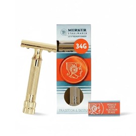 Merkur-Razor Double Edge Safety Razor Gold Plated