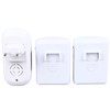 Infrared Sensor Door Bell with 2 Transmitter 1 Receiver Split