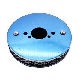 1 PC Pancake Type Chrome Air Filter Compatible with SU HS4 1 1/4" Inch Carburettor HS4/HIF4 CARBS