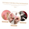 WOONEKY 5 Pack Nail Files Manicure Buffers Glass Nail File