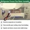 EAU65058318 Refrigerator Freezer Fan Motor Assembly DC12V 1A Fit for