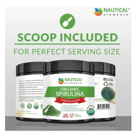 Espirulina En Polvo Orgánico Usda De Alta Calidad De Algas A                                                                                          
