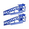 2 Pack 5T 11000lbs Hydraulic Car Ramps - Adjustable Height