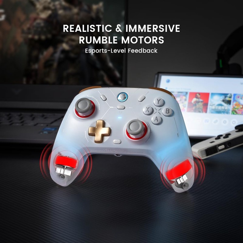GameSir Cyclone 2 Pro Wireless Controller for Switch, Windows PC,