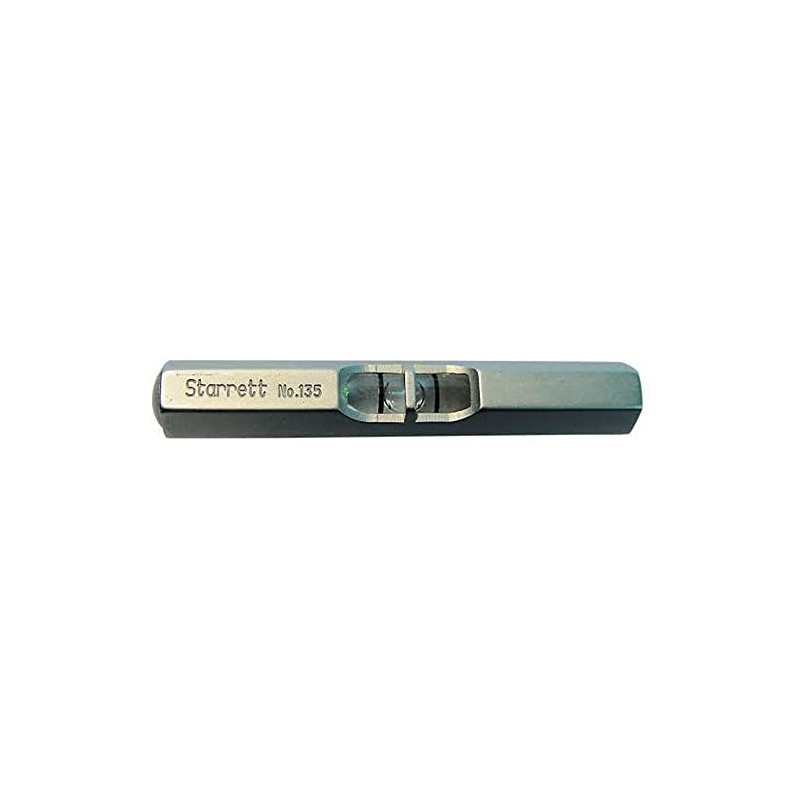 Starrett 135 Series 2-1/2" Black Pocket Level - 135a Model