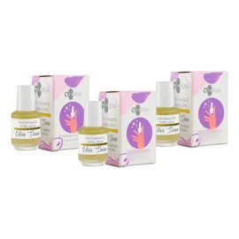 Esmalte Fortalecedor Uñas Keratina + Colageno 3 Piezas Bena Crema