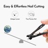 Nail Clippers Set Large Opening for Thick Nails, Sharp Toenail