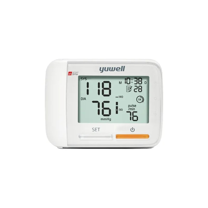 Monitor de presin arterial digital de mueca automtico Yuwell YE-8900A