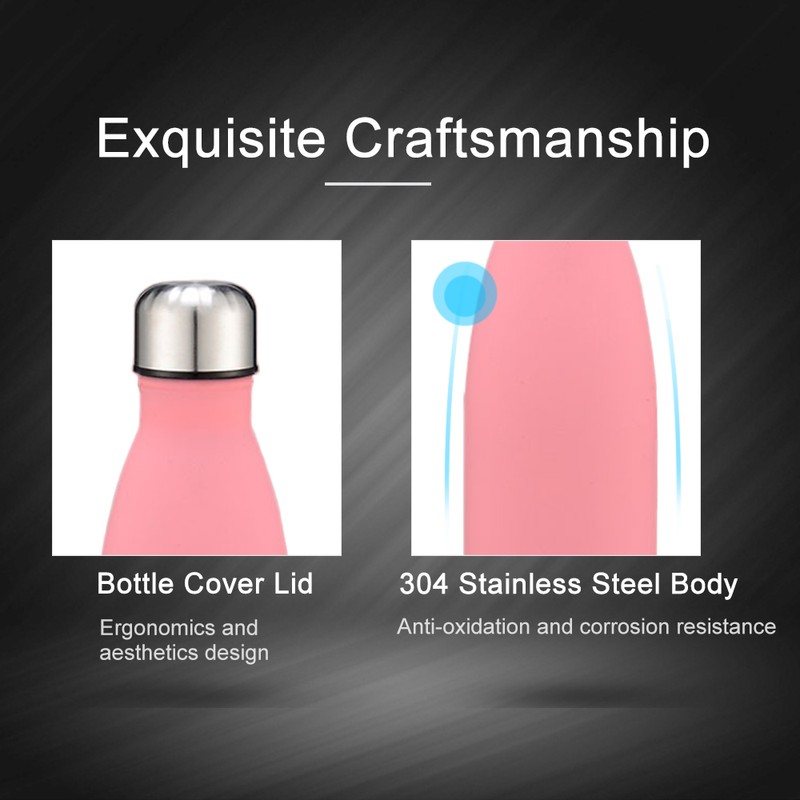 [通拓商品]Water Bottle Stainless Steel 500ml Vacuum Insulated Cup Insulated Water