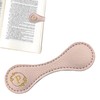 Estivaux Leather Magnetic Bookmarks for Women Men, Capital Letters Bookmark