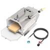 ATkrou 1 Burner Gas Propane Forge 2600℉ Double Door mini