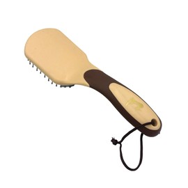 Schweifbürste Mähnenbürste Mähnen Schweif Bürste Schweifkamm Pferdeschweifbürste für Pferdezum Kämmen vom Pferdehaar Pferdepflege Zubehör (Cappuccino Mokka Beige)