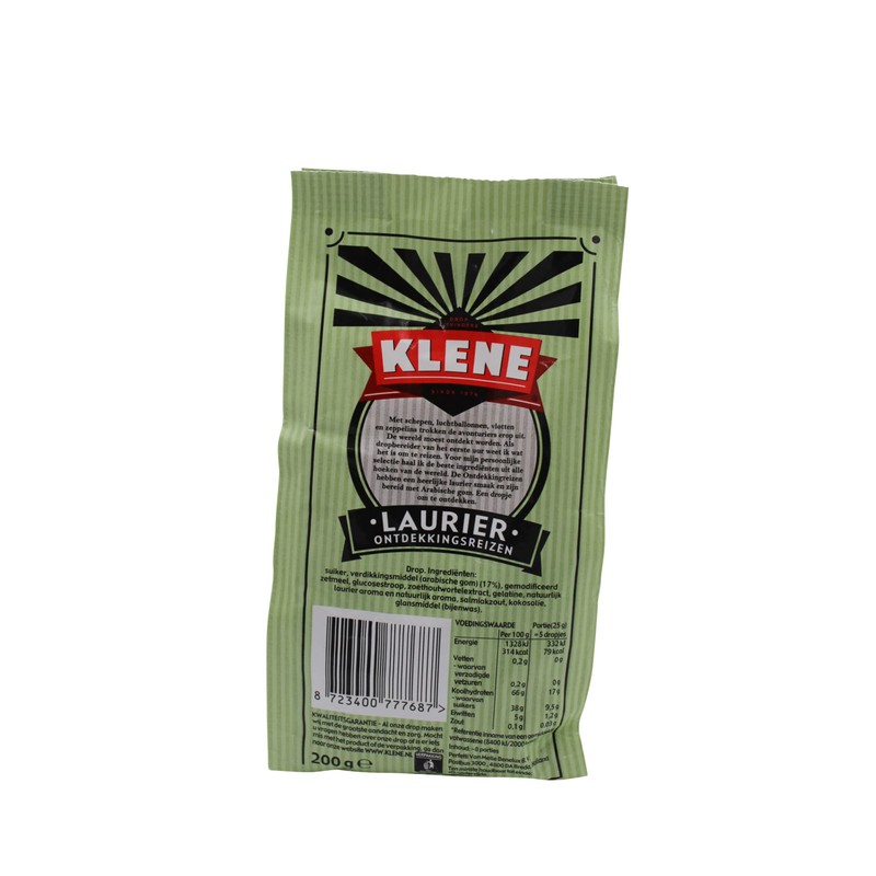 KLENE Drop Laurier Ontdekkingsreizen I Liquorice with Real Laurel I