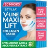 Stylia MaxiLift V-Line Lifting Collagen Face Mask – Enhanced Double