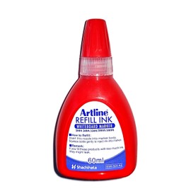 Artline Refill Ink (ESK-50A, RED) for Artline 5109A Big Nib Markers, Plus 500A, 509A, 550A, and 5100A Whiteboard Markers