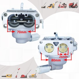 REMEDART MIA11461 Carburetor Fits for John Deere D125 D130 D170 LA145 LA165 LA175 X130R X140 Z235 Z245 Z255 Z425 Lawn Mower Tractor Replaces for 795967 MIA11173 MIA11790 with MIU11515 Air filter