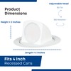 Feit Electric 4 inch Adjustable Scoop Recessed LED Downlight -