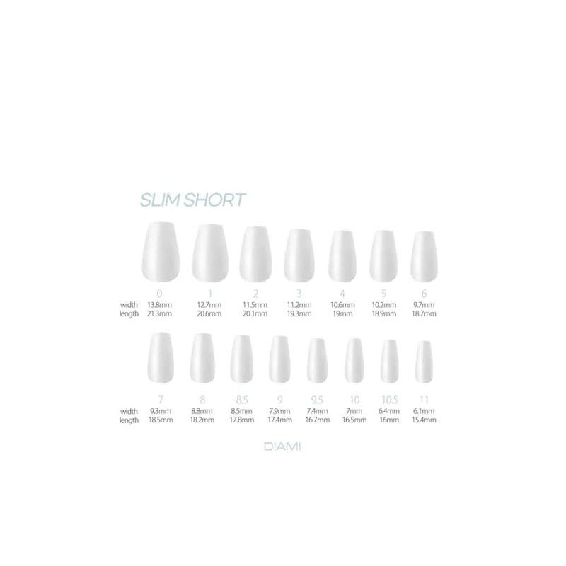 DIAMI Canoe Square Slim Short Refill #5