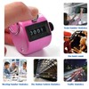 FormVan Hand Tally Counter with Lanyard 4-Digit Mechanical Palm Counter
