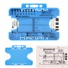 2PCS ECG 7 Step Ruler, EKG Interpretation Caliper, Transparent Plastic