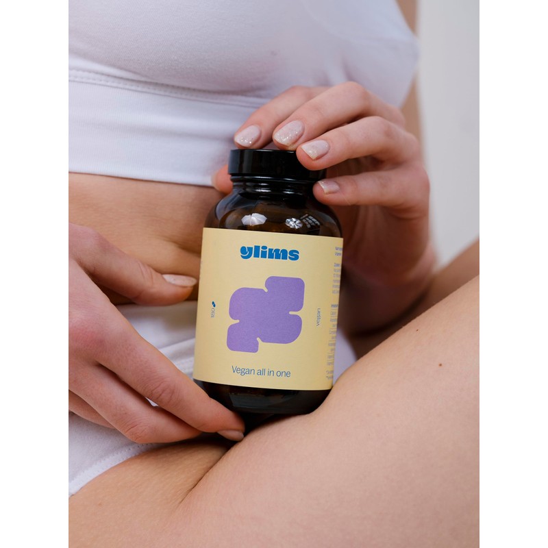glims Vegan all in One, Calcium, Eisen, Jod, B12 &
