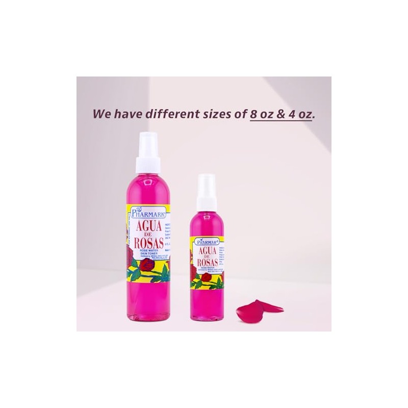 Agua De Rosas 4 Oz. Rose Water by Pharmark
