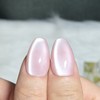 [Glass bead magnetic nail] Mongle heart handmade nail tip, soft