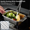 pollock 4 In 1 Collapsible Sink Colander for Kitchen Food