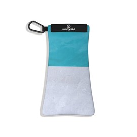 Sunnysoc Sunglasses Bag with Cleaning Cloth and Carabiner