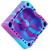 Silicone Cigar Ashtray Cute Square Car Ashtrays with Cigar Holder