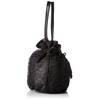 Hydrangea 5786-01 Black Formal Drawstring Sub Bag, Black