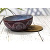 Carved Soapstone Serving,Incense Burner,Cleansing, Burning Sage, Smudge Bowl 5" x