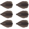 COSMO DARTS Flight Fit Flight Kite Black Pack of 6