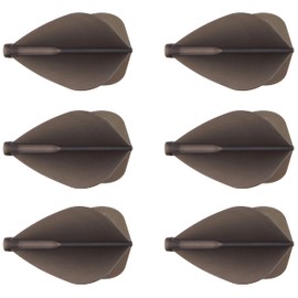 COSMO DARTS Flight Fit Flight Kite Black Pack of 6