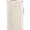 OIHYA Macrame Curtain Wall Hanging Handmade Boho Curtains for Wedding