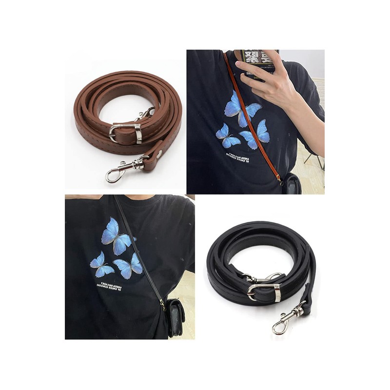YINKE Shoulder Strap, Shoulder Bag, Bag, Leather, Shoulder Belt, Adjustable,