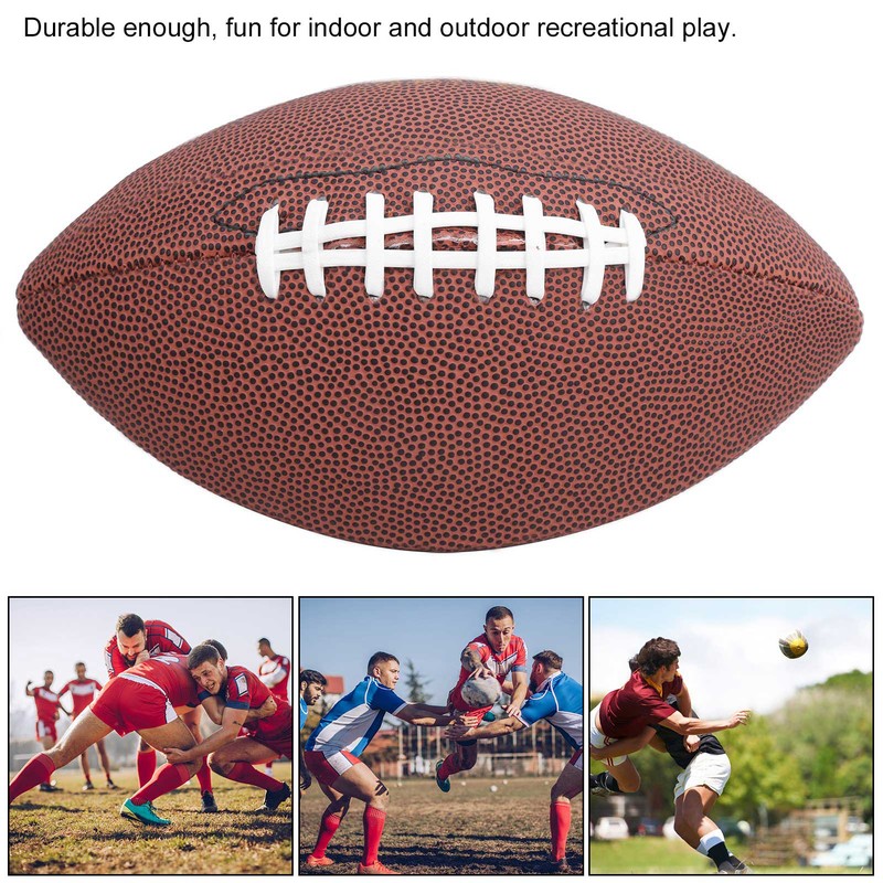 Size 3 Children Kid Rugby American Football Ball Playing Training