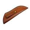 7" long handmade leather knife sheath for 7"—9" fixed blade